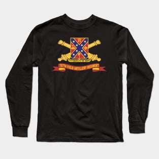 107th Field Artillery Regiment - DUI w Br - Ribbon X 300 Long Sleeve T-Shirt